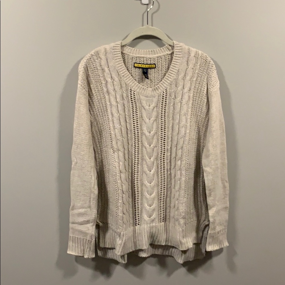 White sweater